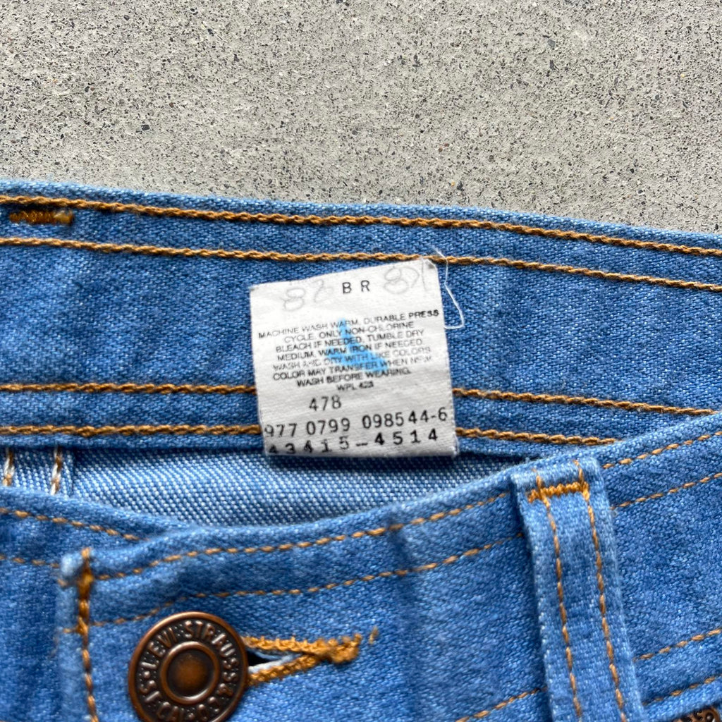 Vintage 1999 Levi’s Brown Tab Baggy Jeans - Uptwn Vintage
