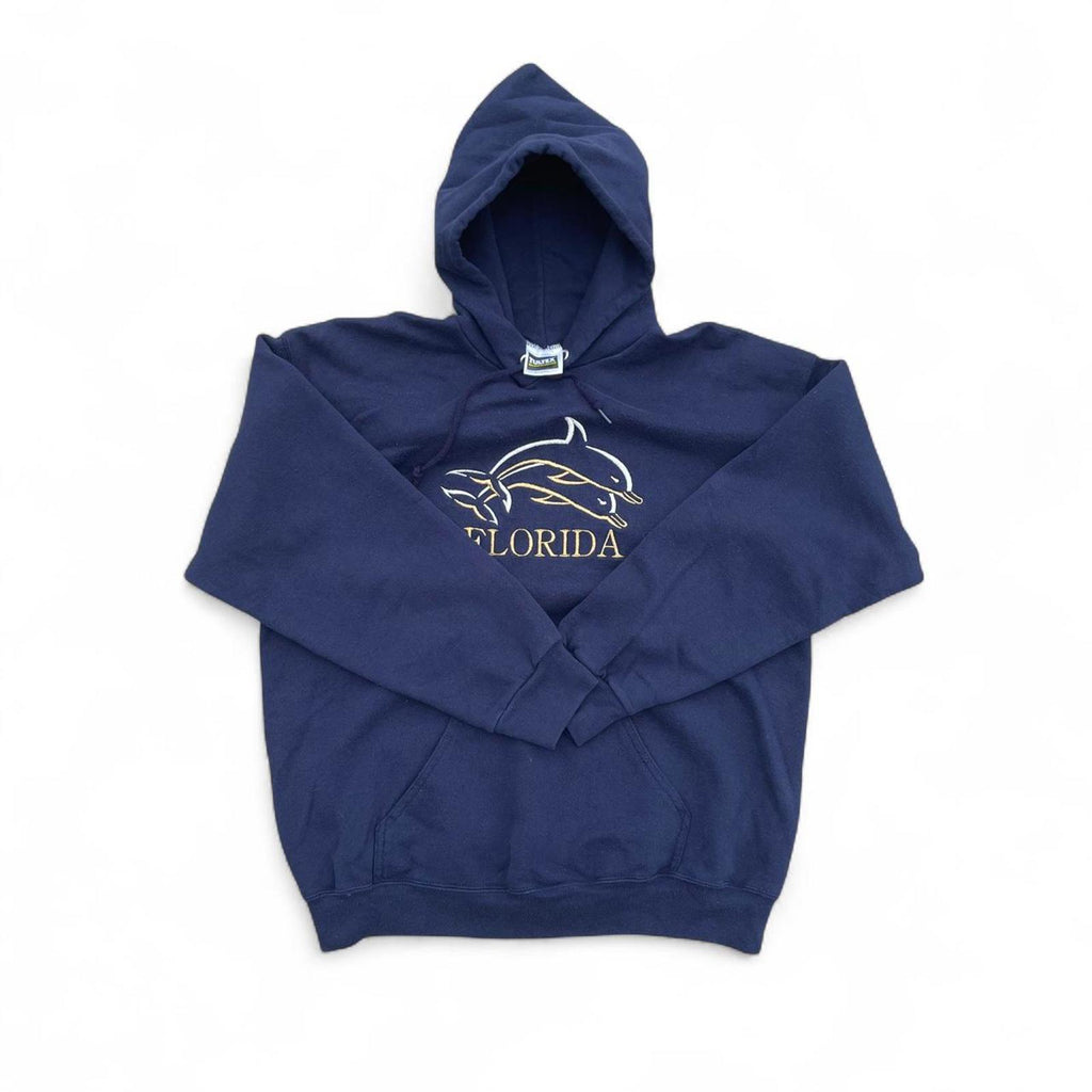 Vintage Clothing Vintage 90s Florida Dolphins Embroidered Hoodie Tultex - uptwn vintage - fc9f1164-5bb3-4e4e-a726-895c00e08835
