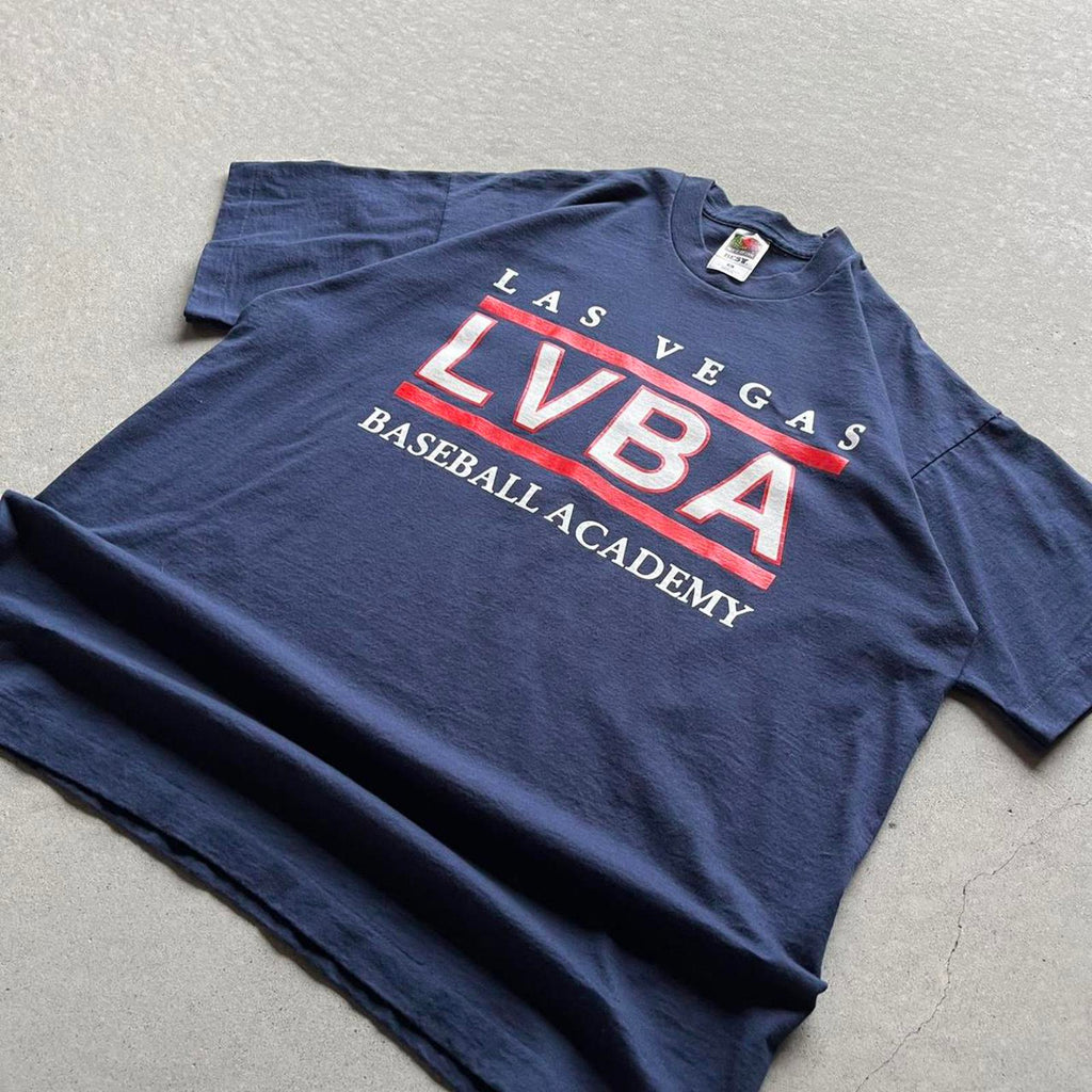 Vintage 90s Las Vegas Baseball Academy T-Shirt - Uptwn Vintage